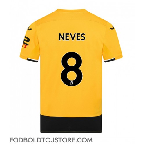 Wolves Ruben Neves #8 Hjemmebanetrøje 2022-23 Kortærmet